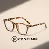 Montura cuadrada simple, lentes lisos, unisex, lentes transparentes, negro brillante, negro arena transparente, gris translúcido, color té transparente, puente nasal integrado