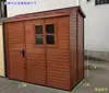 Casa de madera anticorrosión removible con agua, patio de almacenamiento para casa, casa pequeña móvil para niños, sala de almacenamiento, pabellón para mascotas