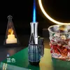Encendedor Creativo a Prueba de Viento de Llama Directa, Encendedor Transparente de Colores con Forma de Granada, Encendedor Doméstico Compacto y Portátil