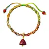 2025 Novo Festival do Barco-Dragão Pulseira de Corda Colorida para Adultos, Crianças e Bebês Pulseira Vermelha Feita à Mão Pequeno Zongzi Atacado