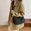 Bolso de Mezclilla Bordado para Mujer 2026 Otoño e Invierno Nuevo Estilo Coreano de Moda Nicho Casual para el Trabajo Versátil Bolso de Hombro Cruzado
