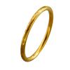 Nuevo Anillo Pulsera con Grabado Dorado Wanfu Estilo Chino para Mujer Acero de Titanio No se Desvanece Moda de Nicho Combinable Sentido de Alta Gama