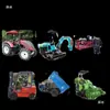 Asiento Absorbe Impactos Nuevo Grande, Mediano y Pequeño Tractor Triciclo de Cuatro Ruedas Asiento Suspendido Modificado Respaldo Plegable Tipo Universal