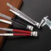 Pinza para barbacoa de acero inoxidable, estilo coreano, gruesa, comercial, multiusos, para comida, buffet, barbacoa, carne