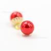 Producto nuevo 2016 hebilla de combinación de perlas multicolor con respaldo metálico 10MM 8 colores opcionales venta al por menor en stock