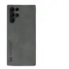 Aplicable a funda de teléfono de piel de oveja Samsung S23Ultra S22 + magnética invisible para coche S30 + protección integral de negocios