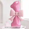 Nuevo Estilo Ins 40 pulgadas Rosa Número Grande Cumpleaños Celebridad de Internet Lazo Atmósfera Accesorios para Fotos Decoración de Fiesta Escena