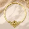 Estilo Chinês Liga de Ferro Cor Fixa Colar Corpo DIY Estilo Antigo Acessórios para Colar Hanfu Atacado