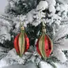 Adornos navideños de plástico, medias navideñas, muletas, colgantes, pequeños adornos para árboles de Navidad.