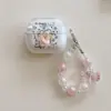 Adequado para Capas de Fone de Ouvido Samsung Galaxy Buds3, Desenho Animado Fofo Capa Macia Pingente DIY Buds3Fe Bluetooth Sem Fio