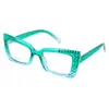 Gafas de Pose Exagerada de Nicho Estilizadas de Hip-Hop Marco Decorativo Popular Europeo y Americano Gafas de Espejo Plano 131 H2384