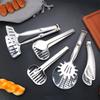 Pinza para Alimentos de Acero Inoxidable Pinza Multifuncional para Comida Frita Artefacto para Freír Pescado en la Cocina Pinza para Pescado Frito Pinza para Filete Pinza Coladora de Aceite