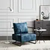 Cadeira de sofá de ferro estilo retrô industrial luxo leve simples sala de estar área de lounge sofá designer sofá pequeno individual