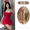 Airu lencería sexy sexy deseo puro tentación lateral con cordones chica rellenita satén sedoso pasión falda de tirantes 5620