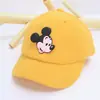 Gorra de pico de pato para bebé de 1 a 3 años, sombrero de pana, diseño de dibujos animados, nuevo estilo otoño/invierno, gorra de béisbol infantil coreana, marca de moda, para exportación