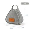 Bolsa lonchera para primaria bolsa para el almuerzo bolsa para huevos mini linda picnic triángulo bolsa trabajo bola de arroz bolsa aislante mayoreo