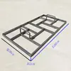 Piso de Cemento para Pasillo Antiguo Molde en Relieve Hormigón Antideslizante Construcción de Pavimento Material de Acero Plaza de Jardín Patio