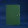 Cuaderno Redondo de Hebilla Metálica Personalizado Bloc de Notas Simple A5 Edición Empresarial Cuaderno Portátil Personalizado para Estudiantes