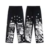 Dropshipping Transfronterizo 2026 Primavera/Verano Nuevo Estilo Que Es Estampado de Letras Casual Holgado Pantalones Cortos Unisex Pantalones Cortos de Playa
