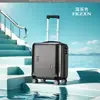 Maleta de Mano de 18 pulgadas para Hombres y Mujeres, Estilo Horizontal, Se Puede Llevar en el Avión, No Necesita Equipaje Documentado, Pequeña, Ligera, con Asa Extensible y Candado de Combinación, Forma Cuadrada, 20