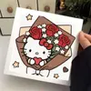 Kit de Arte con Pegatinas de Diamantes Más Vendido para Niñas, Bricolaje Hecho a Mano, Juguetes de Dibujos Animados, Regalo Educativo de Cumpleaños, Gato Kt, Infantil