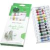 Pigmentos para pintura al óleo, acrílicos y acuarelas de 12 colores, 9 ml, ideales para estudiantes, para pintar a mano.