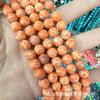 Cuentas sueltas de piedra emperador sintética, coloridas cuentas redondas de turquesa emperador, cuentas espaciadoras, productos semiacabados, cuentas sueltas, accesorios de bricolaje al por mayor