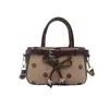Bolsa de Mão Fashion de Bolinhas Nova Outono 2026 Versátil de Ombro Transversal Bolsa de Trabalho Casual Grande Capacidade