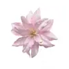 Pinza para el Cabello de Flor de Lirio Artificial Estilo Puro Deseo Super de Hada para Mujer, Pinza Lateral con Ambiente de Primavera y Verano, Dulce Accesorio para el Cabello Estilo Vacaciones