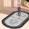 Nova Corda de Pular de Quinta Geração Atualizada com Tapete Absorvente de Choque, Tapete de Piso à Prova de Som, Tapete de Corda Espessado para Fitness Indoor em Casa e Yoga