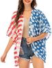 Comercio exterior Europa y Estados Unidos en primavera y verano chal de playa estampado para mujer blusa protectora solar XX0145