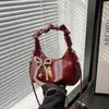Bolso Cruzado de Hombro Popular para Viajes Diarios, Bolso de Nube Plegable Portátil Estilo Occidental, Explosión de Moda 2025, Bolso Cruzado con Cadena