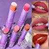 Labial bicolor transfronterizo nacarado mate hidratante no se pega fácilmente a la taza bálsamo labial degradado maquillaje de labios mordidos labial