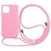 Adequado para Iphone15 Promax Capa de Celular Transversal Integrada 14 Cordão All-Inclusive Anti-Queda Capa de Celular Apple 13