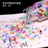 Piezas de Mini Estrella de Arcilla Suave, Materiales de Relleno, Bolas Ruidosas, Bolsas para Joyería Hechas a Mano DIY, Bolas Hechas a Mano, Mahjong de Arena Movediza