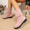 Verão 2026 Novo Comércio Exterior Tamanho Grande Feminino Casual Confortável Moda Casual Roupa Exterior Botas Tamanho Único