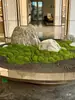 Musgo Artificial Verde para Paisagismo, Micro-Paisagens de Jardim, Materiais Decorativos, Musgo Sintético, Enfeites de Grama Artificial