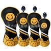 Funda para Cabeza de Palo de Golf Nueva del Fabricante No. 1 Palo de Madera Palo de Fairway Patas de Pollo Cara Sonriente Dibujo Animado Lindo