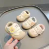 Zapatos para bebé de primavera y otoño, zapatos blandos para caminar de bebé, para edades de 1 a 3 años, de punta cerrada para niño, antideslizantes, zapatos deportivos funcionales con parte superior de cuero