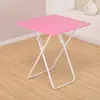 Mesa Plegable para Uso en Casa, Mesa de Comedor, Mesa de Comedor Simple para 4 Personas, Mesa Cuadrada Pequeña, Mesa Cuadrada Portátil para Puesto al Aire Libre