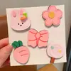 Artefacto de Acabado para el Cabello con Velcro Infantil Pegatina Mágica de Dibujos Animados para Bebé Pegatina para Niña Pequeña Pegatina para Flequillo de Niña Pequeña Tarjeta para el Cabello