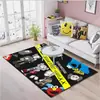 Tapete de Marca Tendência Kaws Sala de Estar Mesa de Centro Criativo Quarto Cabeceira Piso Inteiro Fofo Porta Veludo de Cristal Grande Tapete de Chão