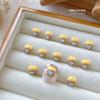 Serie de galletas de comida y juego, joyería para uñas, lindo helado de donut con gotas de aceite, accesorios para uñas de dibujos animados DIY, venta al por mayor