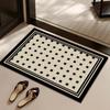 Alfombrilla de baño para uso doméstico, antideslizante, resistente a las manchas, absorbente y de secado rápido, con diatomeas.