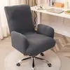 Funda para Silla de Ordenador, Funda para Silla de Oficina Reclinable, Funda para Silla Giratoria de Estudio, Funda Lavable, Funda para Silla Ejecutiva, Funda para Sofá Individual, Cobertura Total