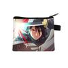 Bolsa de Naruto para niños de poliéster grande monedero de dibujos animados tarjetero estampado impermeable bolsa de almacenamiento colaboración anime