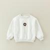 Sudadera para Niños Nueva de Primavera Oso de Dibujos Animados Pullover para Niños, Top Estilo Coreano para Niños Pequeños, Ropa 100% Algodón para Bebés en Primavera