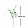 Flores Artificiales Transfronterizas de Amazon, Gloria de la Mañana, Eucalipto Falso, Decoraciones de Flores Artificiales, Arreglos de Escenas con Flores Artificiales para Decoración del Hogar