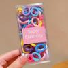 Banda de goma para niños, lazo para la cabeza para mujeres, de alto valor, para niñas, no granizo, trenza para bebé, cuerda para la cabeza, banda de goma para cola de caballo para niñas, anillo de goma