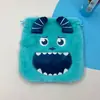 Bolsita de Peluche Linda Estilo Japonés con Cordón Bolsa Portátil para Guardar Servilletas Sanitarias Accesorios JK Bolso Cruzado Pequeño Sencillo